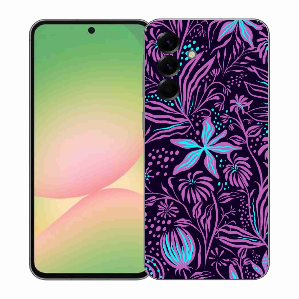 Gélový kryt mmCase na Samsung Galaxy A57 5G - kvety 2