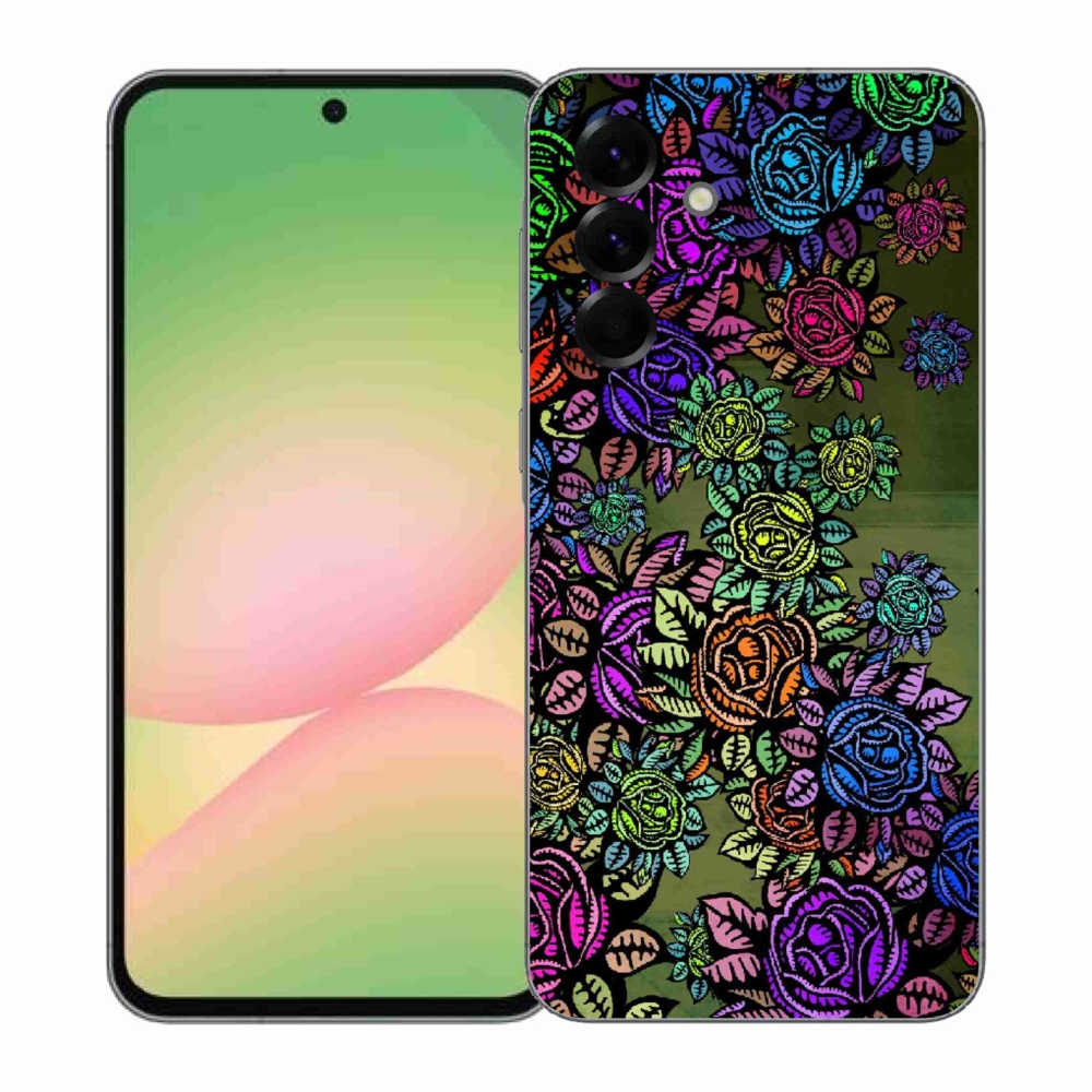 Gélový kryt mmCase na Samsung Galaxy A57 5G - kvety 6