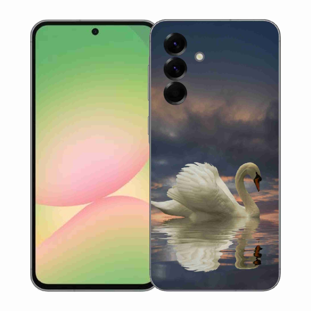 Gélový kryt mmCase na Samsung Galaxy A57 5G - labuť