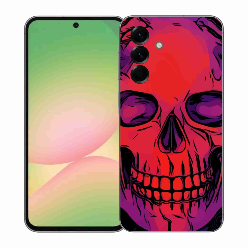 Gélový kryt mmCase na Samsung Galaxy A57 5G - lebka