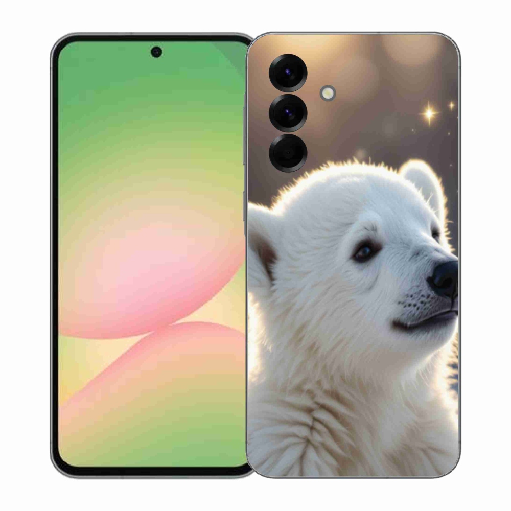 Gélový kryt mmCase na Samsung Galaxy A57 5G - ľadový medveď