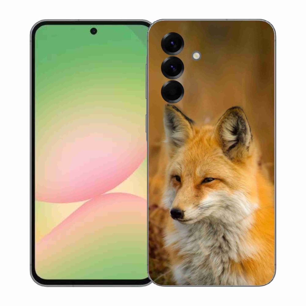 Gélový kryt mmCase na Samsung Galaxy A57 5G - líška