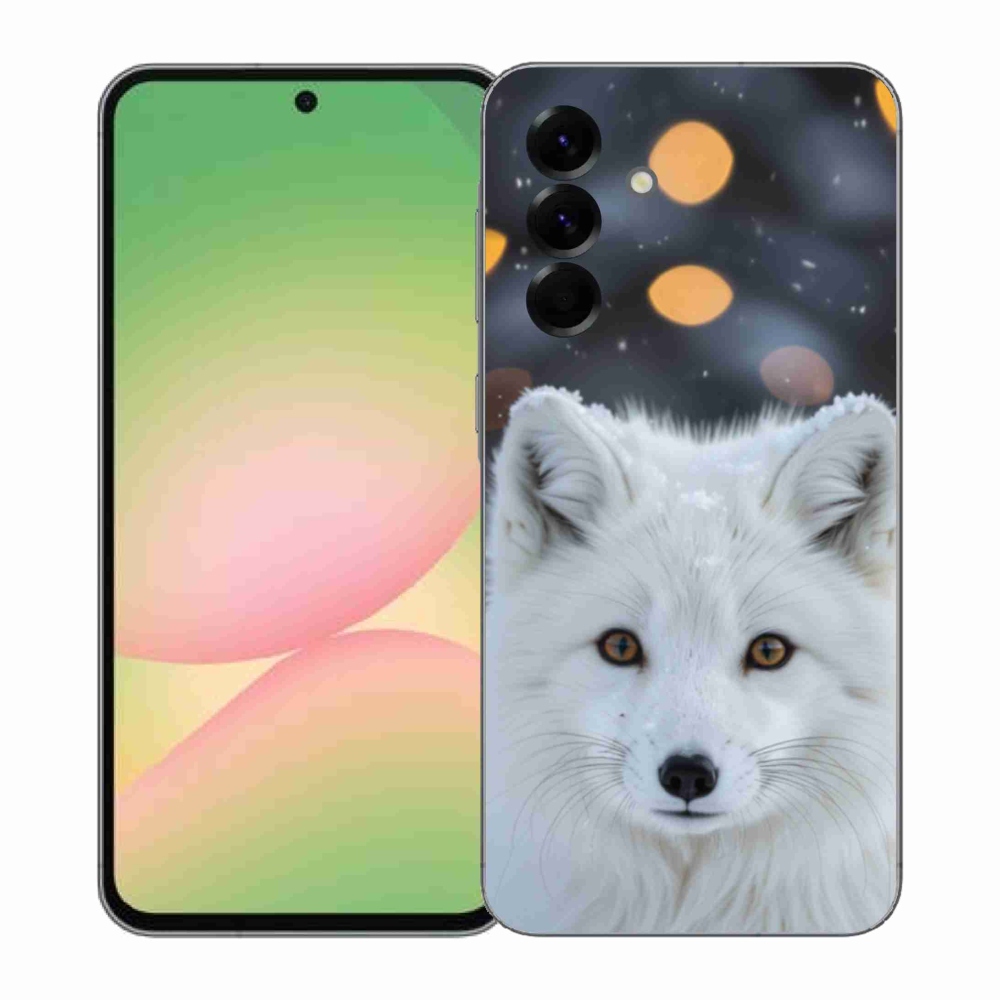 Gélový kryt mmCase na Samsung Galaxy A57 5G - líška polárna