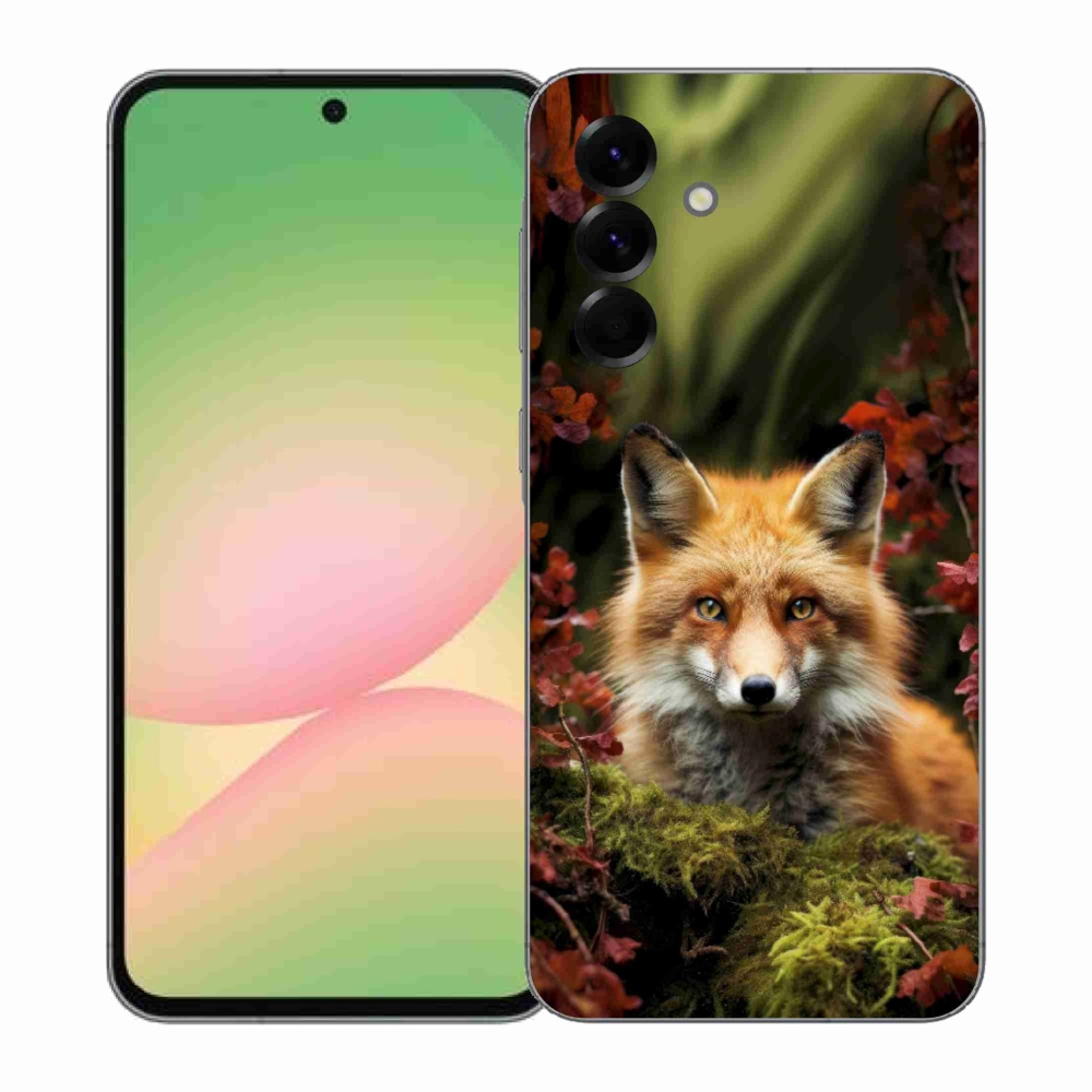 Gélový kryt mmCase na Samsung Galaxy A57 5G - líška v lese