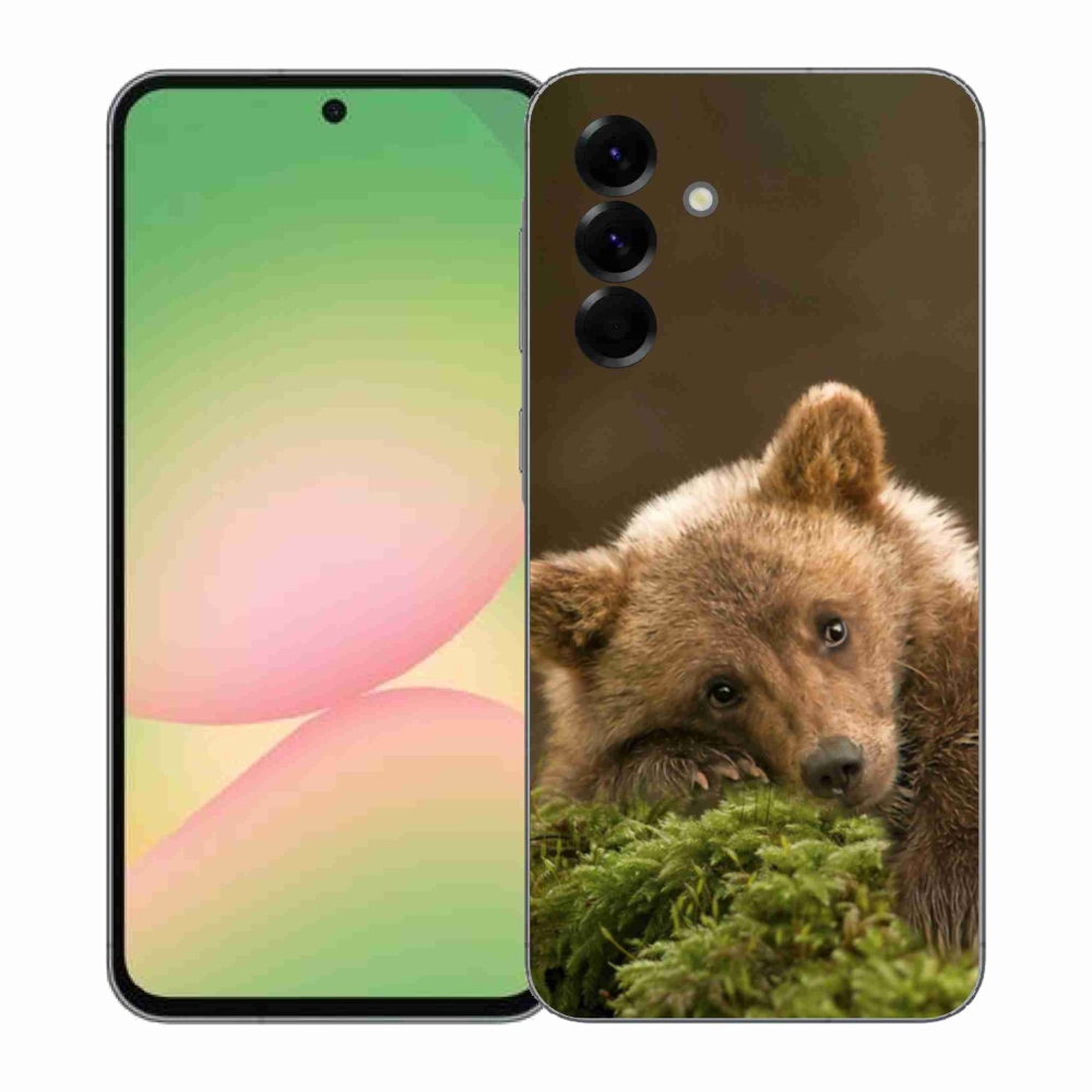 Gélový kryt mmCase na Samsung Galaxy A57 5G - medveď