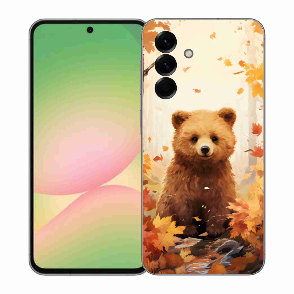 Gélový kryt mmCase na Samsung Galaxy A57 5G - medveď v lese