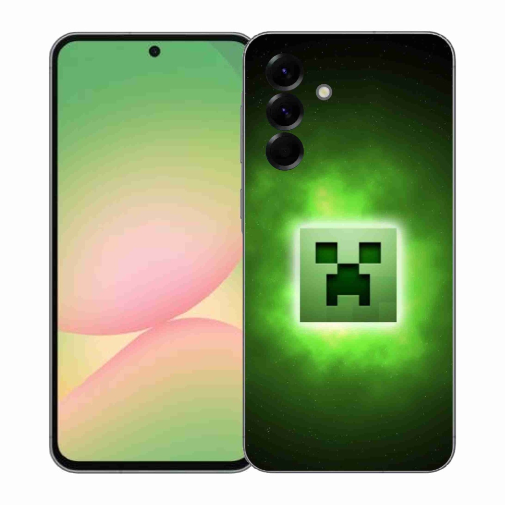 Gélový kryt mmCase na Samsung Galaxy A57 5G - minecraft