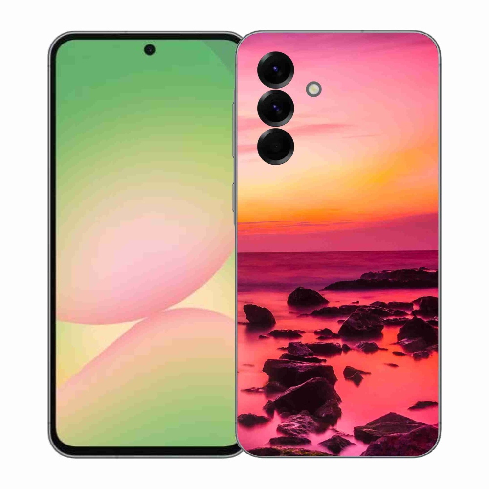 Gélový kryt mmCase na Samsung Galaxy A57 5G - more a žiara