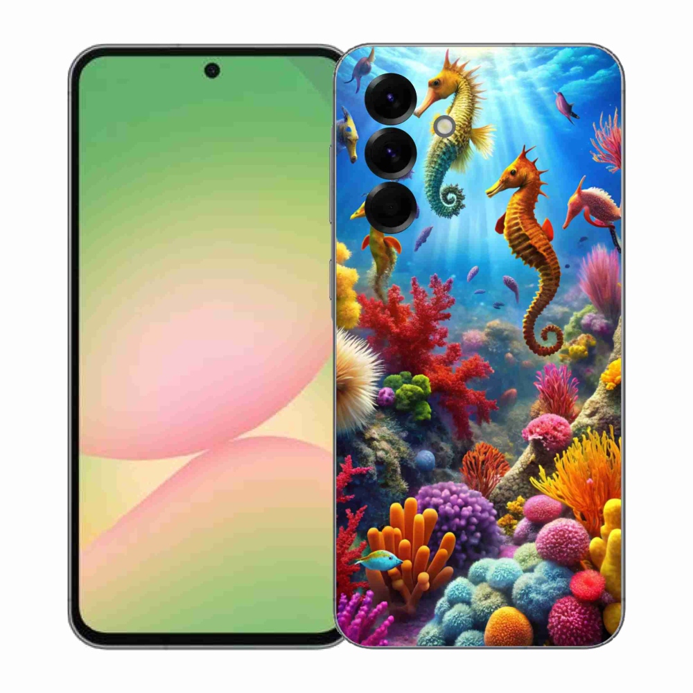 Gélový kryt mmCase na Samsung Galaxy A57 5G - morský svet 3