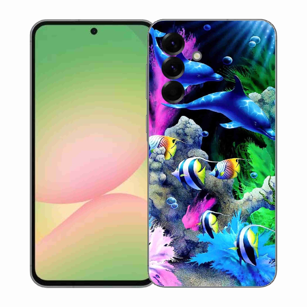 Gélový kryt mmCase na Samsung Galaxy A57 5G - morský svet