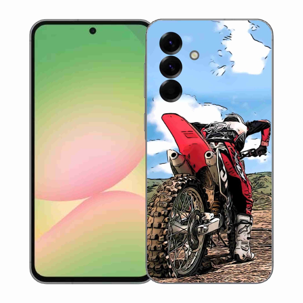Gélový kryt mmCase na Samsung Galaxy A57 5G - moto