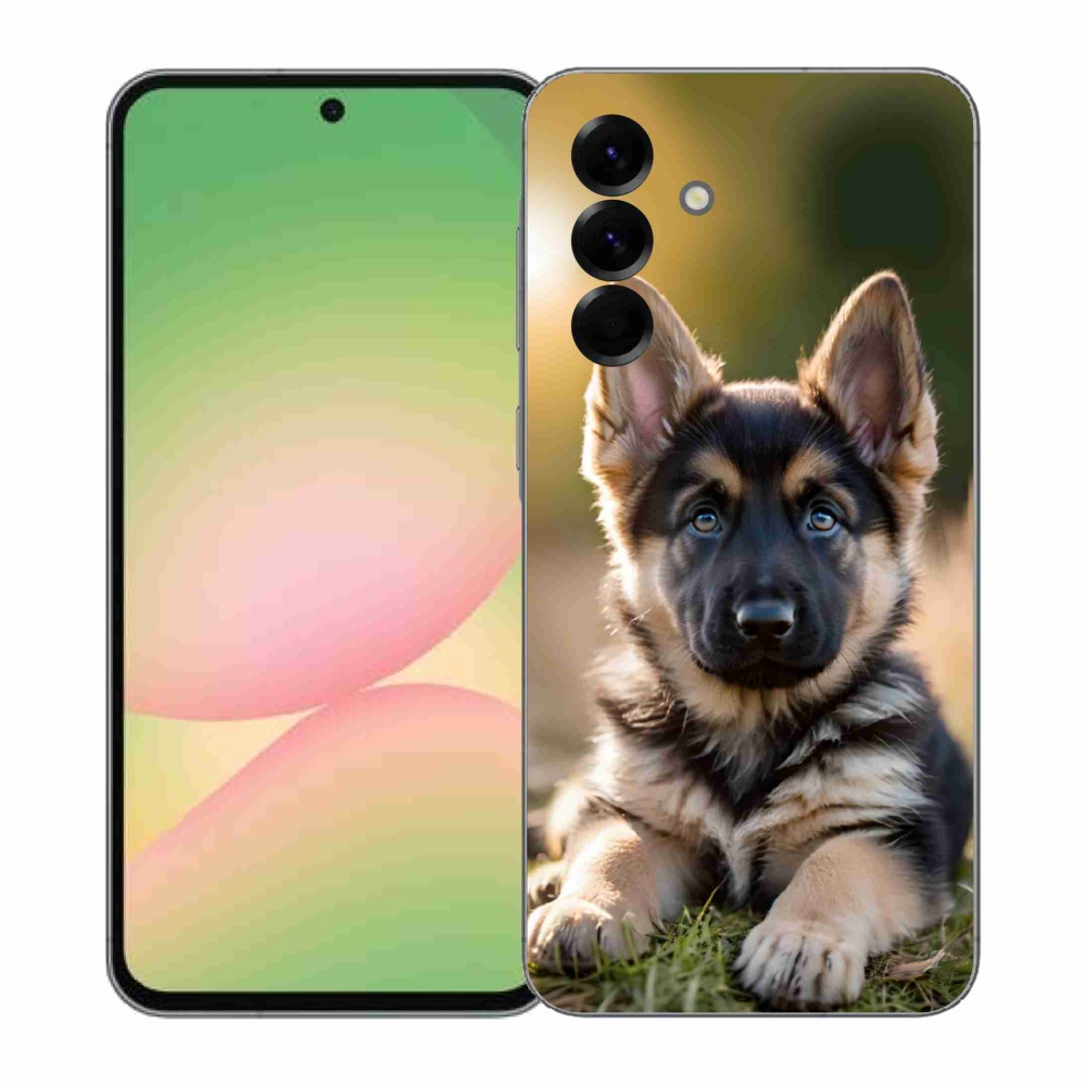 Gélový kryt mmCase na Samsung Galaxy A57 5G - nemecký ovčiak v prírode