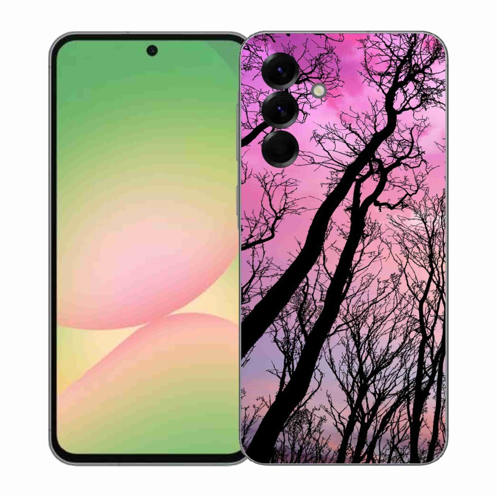 Gélový kryt mmCase na Samsung Galaxy A57 5G - opadané stromy