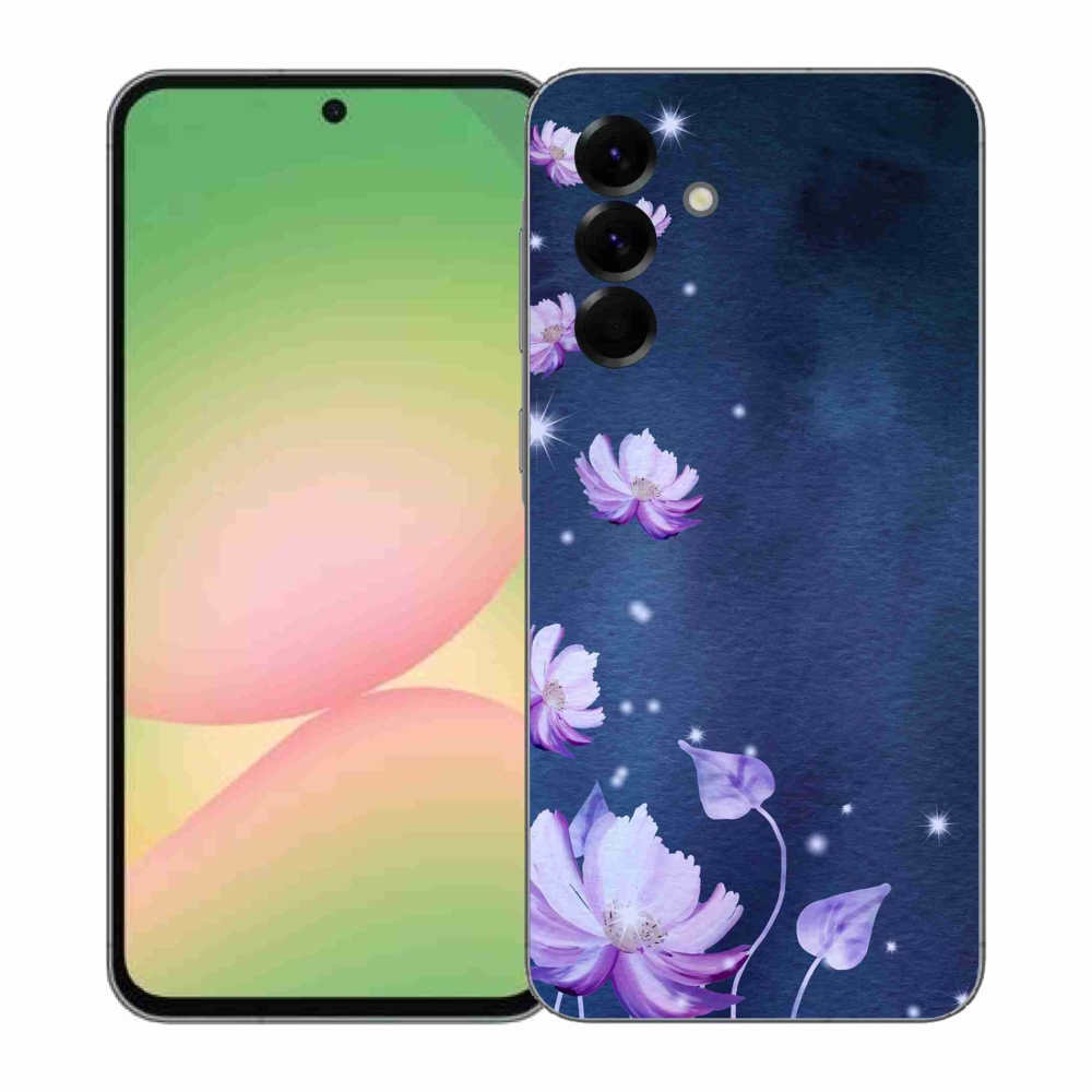 Gélový kryt mmCase na Samsung Galaxy A57 5G - padajúce kvety