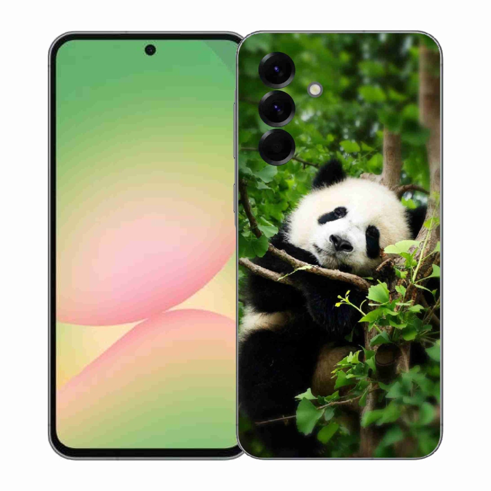 Gélový kryt mmCase na Samsung Galaxy A57 5G - panda