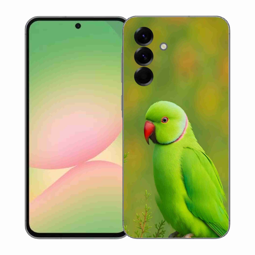 Gélový kryt mmCase na Samsung Galaxy A57 5G - papagáj alexander 2