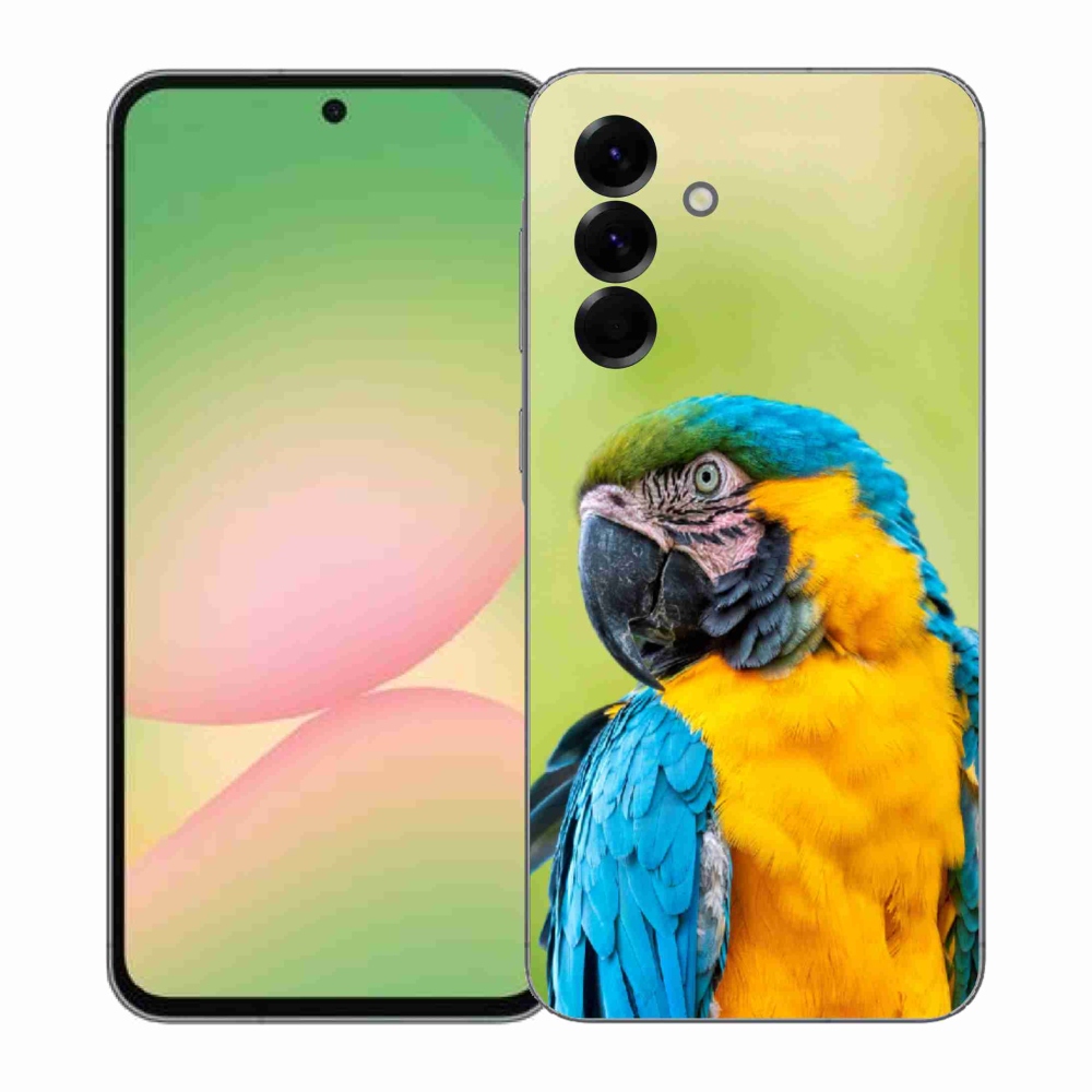 Gélový kryt mmCase na Samsung Galaxy A57 5G - papagáj ara 2