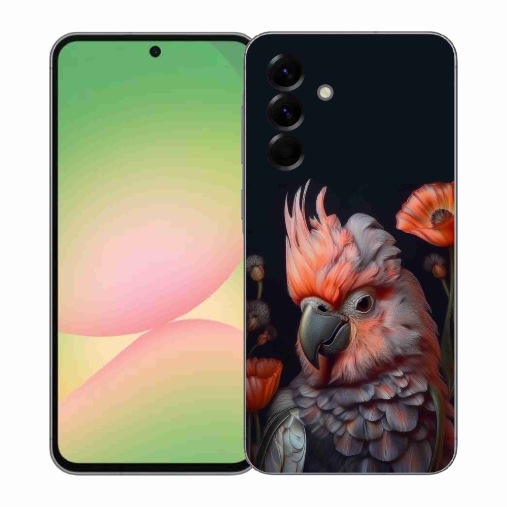 Gélový kryt mmCase na Samsung Galaxy A57 5G - papagáj kakadu vo farbách