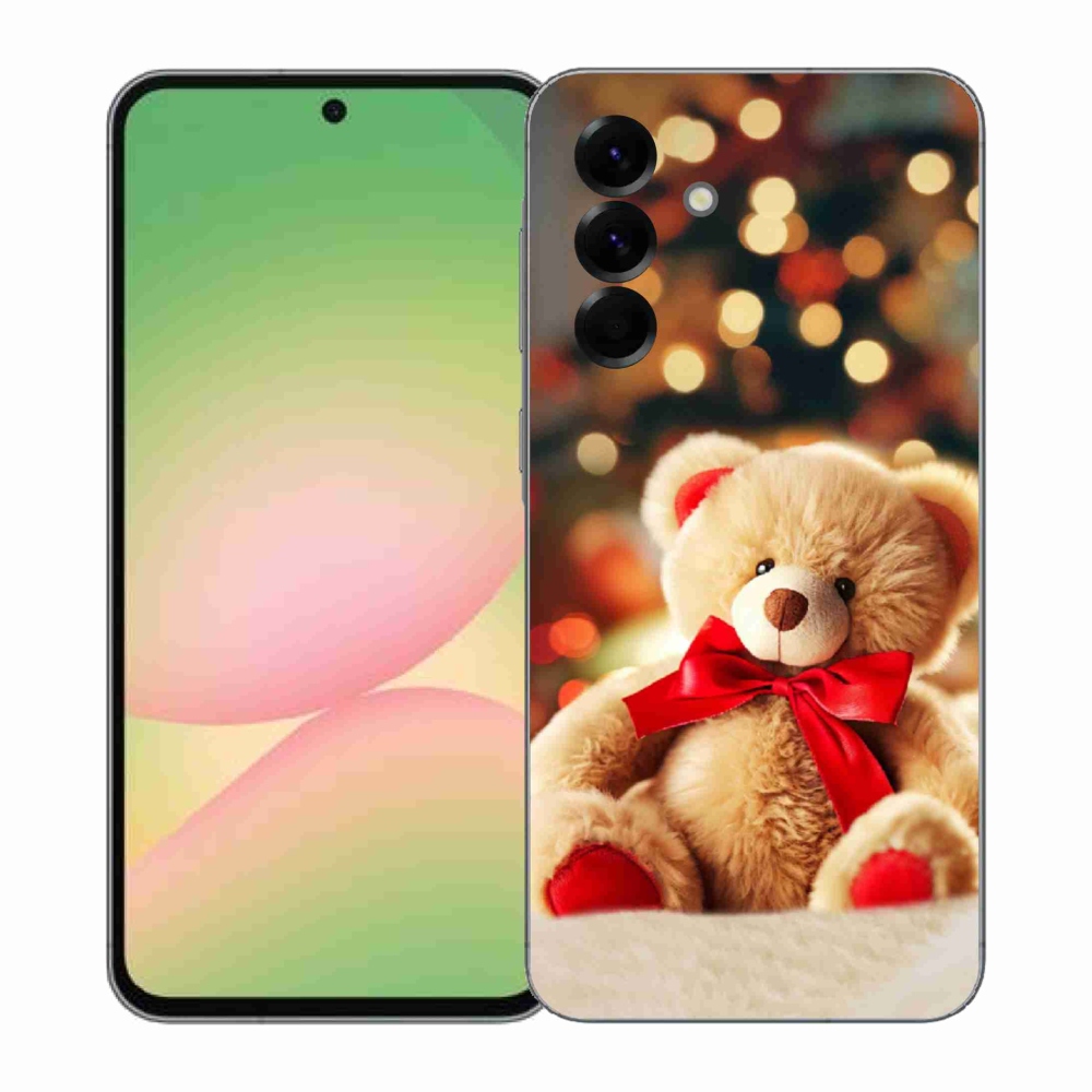 Gélový kryt mmCase na Samsung Galaxy A57 5G - plyšový medvedík
