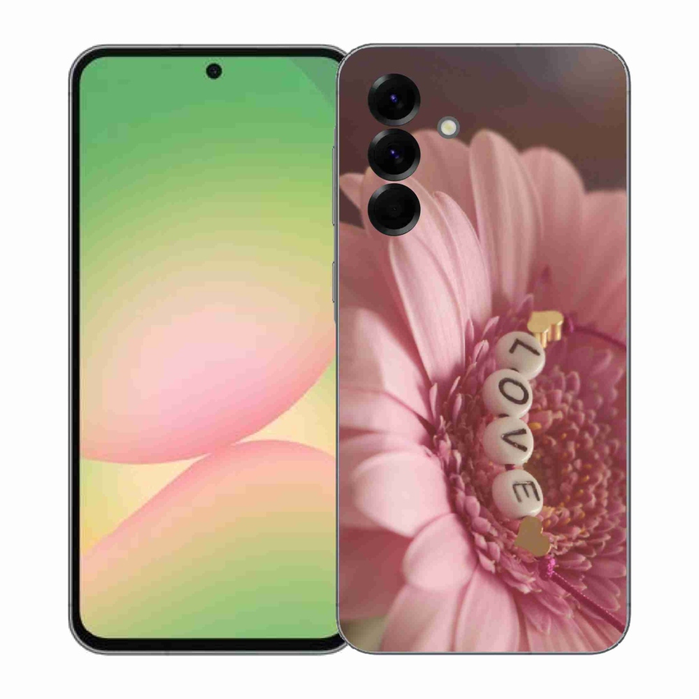 Gélový kryt mmCase na Samsung Galaxy A57 5G - prívesok love