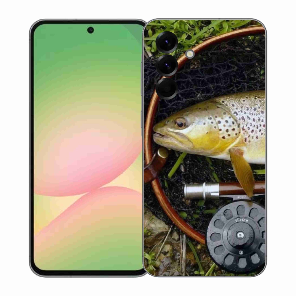 Gélový kryt mmCase na Samsung Galaxy A57 5G - pstruh 2