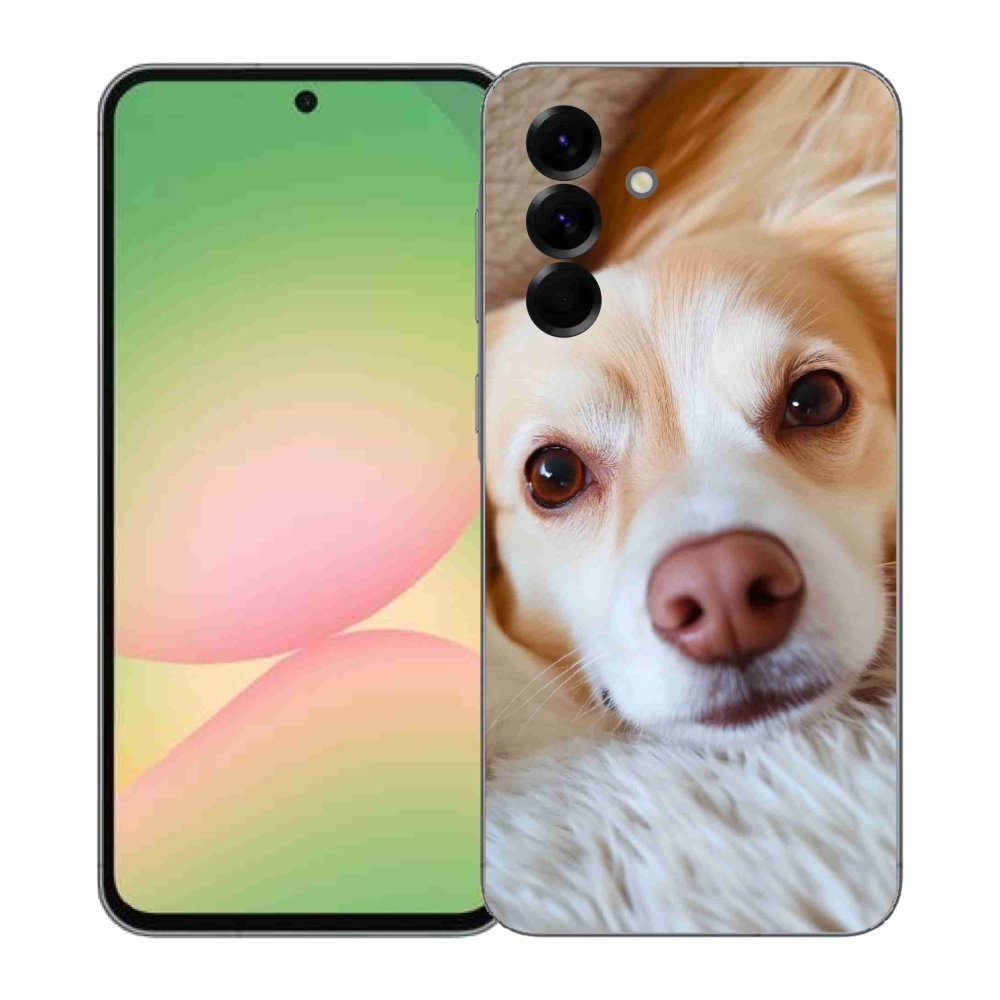 Gélový kryt mmCase na Samsung Galaxy A57 5G - Roztomilá čivava