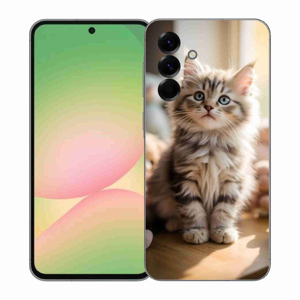 Gélový kryt mmCase na Samsung Galaxy A57 5G - roztomilé mačiatko 10