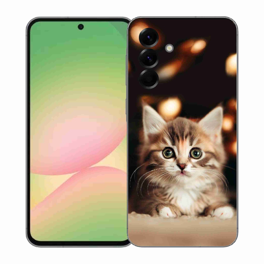Gélový kryt mmCase na Samsung Galaxy A57 5G - roztomilé mačiatko 2