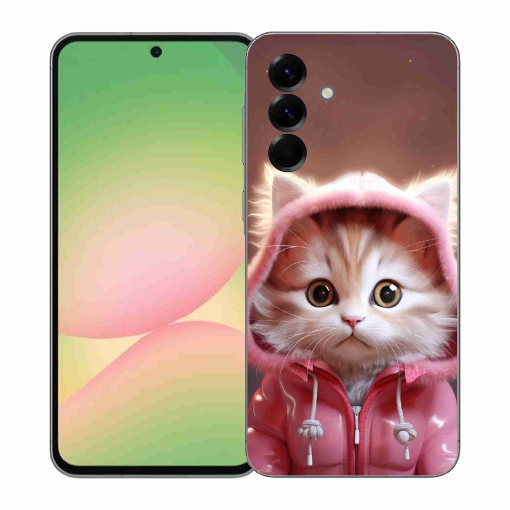 Gélový kryt mmCase na Samsung Galaxy A57 5G - roztomilé mačiatko 3