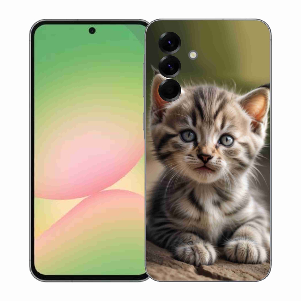 Gélový kryt mmCase na Samsung Galaxy A57 5G - roztomilé mačiatko 9