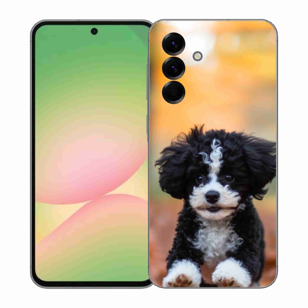 Gélový kryt mmCase na Samsung Galaxy A57 5G - roztomilé šteňa 2