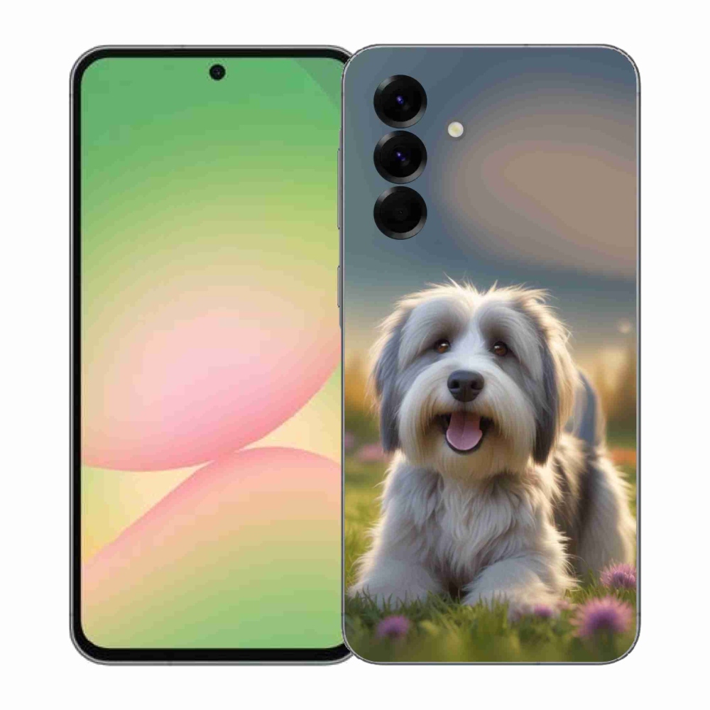 Gélový kryt mmCase na Samsung Galaxy A57 5G - roztomilý havanský psík