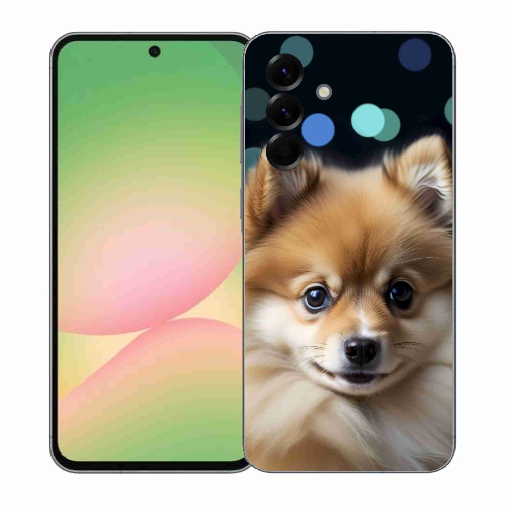 Gélový kryt mmCase na Samsung Galaxy A57 5G - roztomilý pomeranian