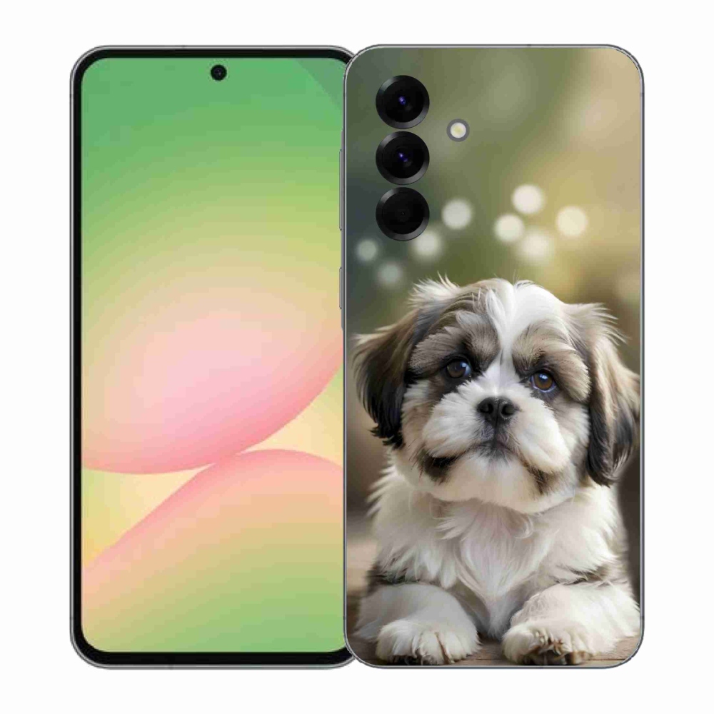 Gélový kryt mmCase na Samsung Galaxy A57 5G - roztomilý shih-tzu