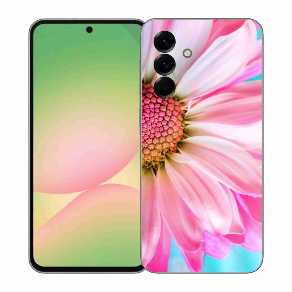 Gélový kryt mmCase na Samsung Galaxy A57 5G - ružová kvetina