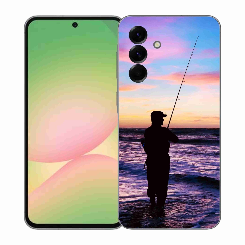 Gélový kryt mmCase na Samsung Galaxy A57 5G - rybárčenie 1