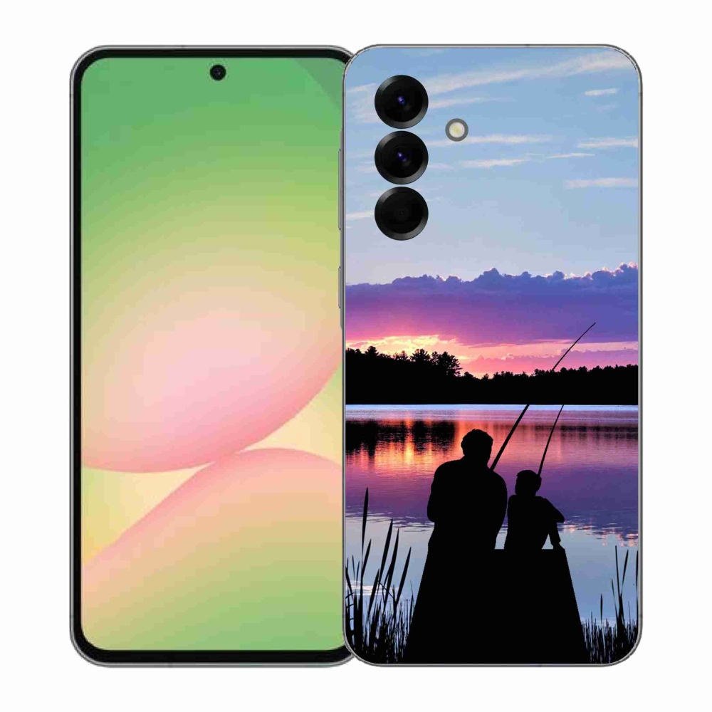 Gélový kryt mmCase na Samsung Galaxy A57 5G - rybárčenie 2