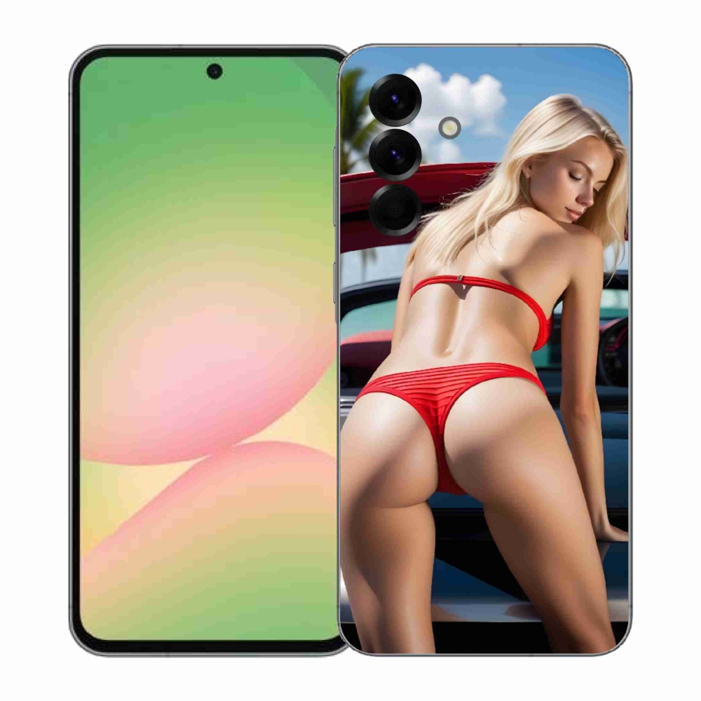 Gélový kryt mmCase Samsung Galaxy A57 5G - sexy žena 2