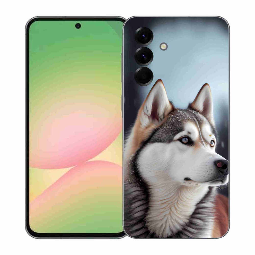Gélový kryt mmCase na Samsung Galaxy A57 5G - sibírsky husky
