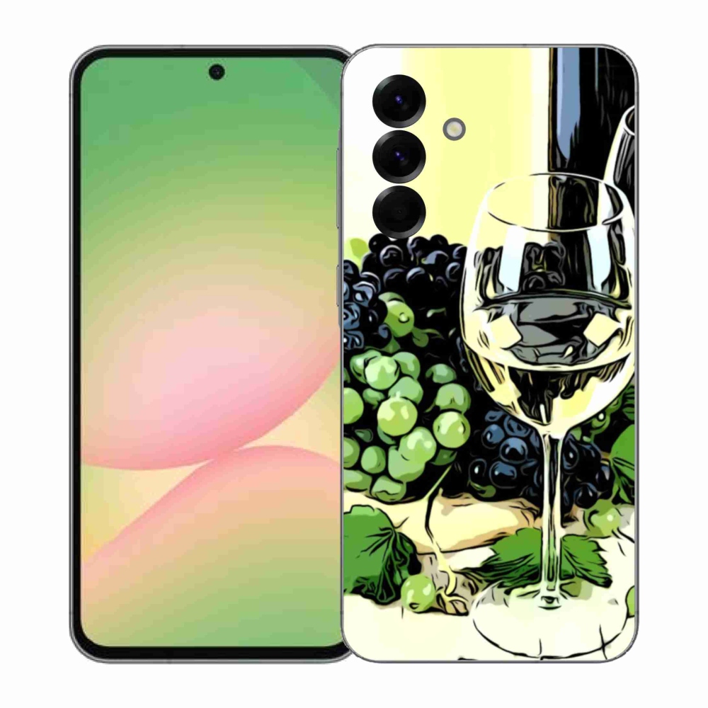 Gélový kryt mmCase na Samsung Galaxy A57 5G - pohár vína