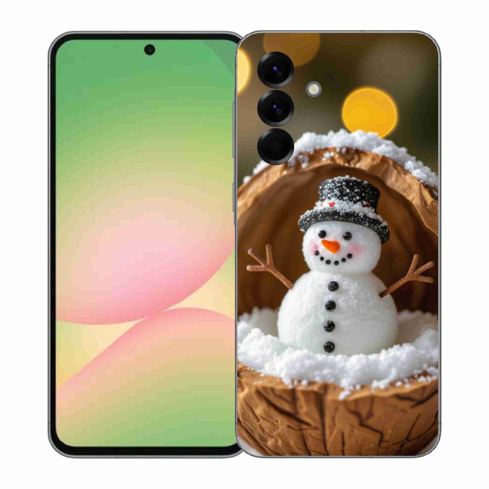Gélový kryt mmCase na Samsung Galaxy A57 5G - snehuliak 4