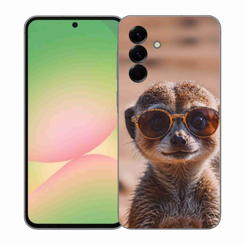 Gélový kryt mmCase na Samsung Galaxy A57 5G - štýlová surikata