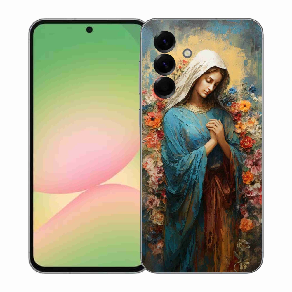 Gélový kryt mmCase na Samsung Galaxy A57 5G - svätá žena