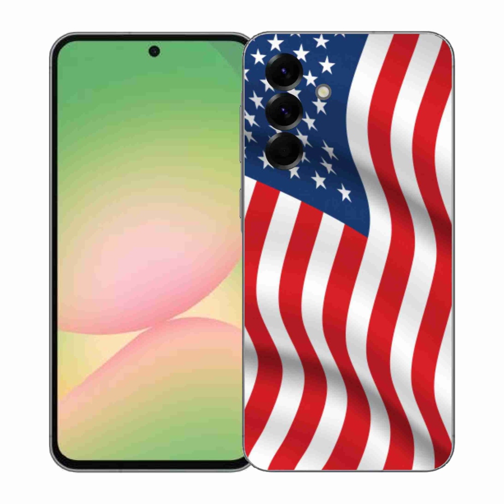 Gélový kryt mmCase na Samsung Galaxy A57 5G - USA vlajka