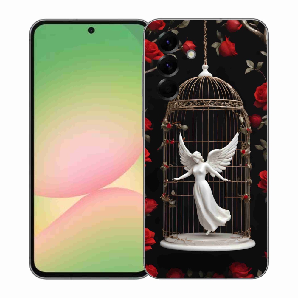 Gélový kryt mmCase na Samsung Galaxy A57 5G - uväznený anjel