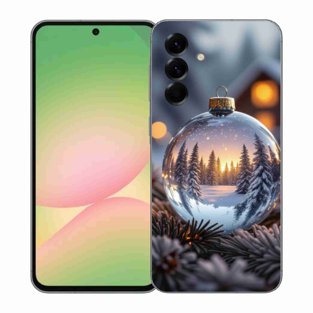 Gélový kryt mmCase na Samsung Galaxy A57 5G - vianočná ozdoba