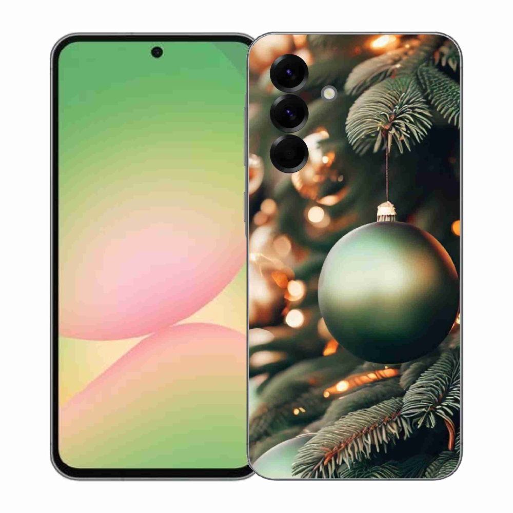 Gélový kryt mmCase na Samsung Galaxy A57 5G - vianočné ozdoby 1