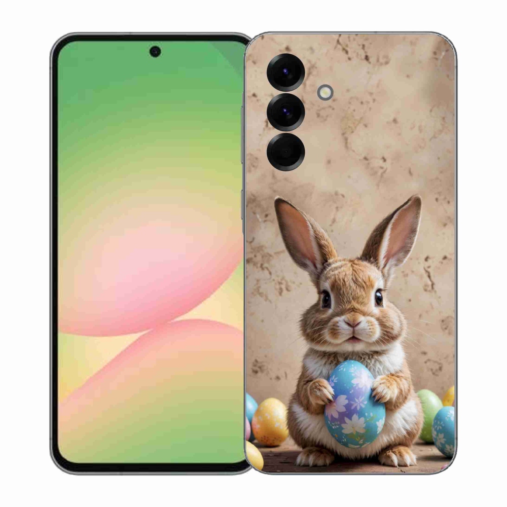 Gélový kryt mmCase na Samsung Galaxy A57 5G - veľkonočný zajačik