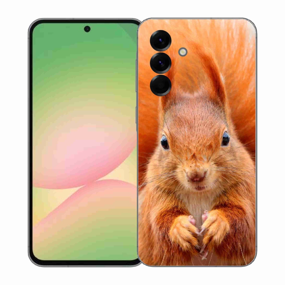 Gélový kryt mmCase na Samsung Galaxy A57 5G - veverička