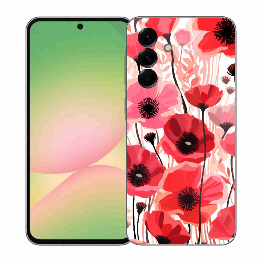 Gélový kryt mmCase na Samsung Galaxy A57 5G - vlčí mak 1